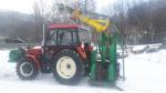 Šumarska žičara LARIX 550 s traktorem 7745 |  Šumarska tehnika | Мašine za obradu drveta | Vlastimil Chrudina